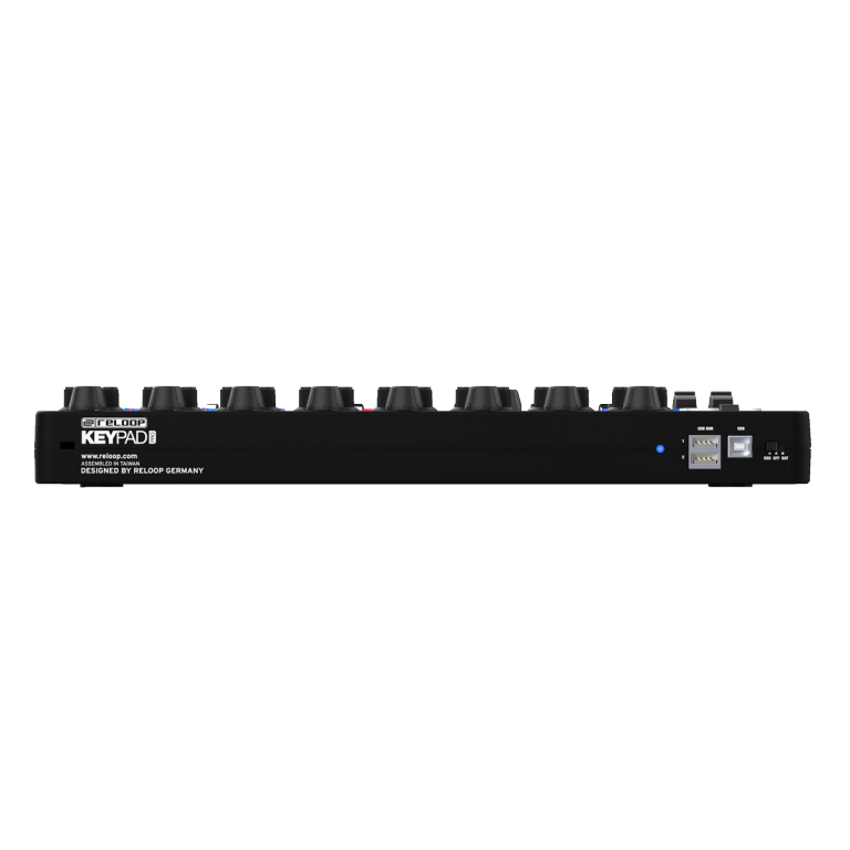 Reloop KEYPAD PRO Compact USB-MIDI 4-In-1 DAW Workstation Controller