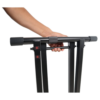 ProX X-KSD22 Dual-Locking X-Style Stand for DJ Coffins and Keyboards