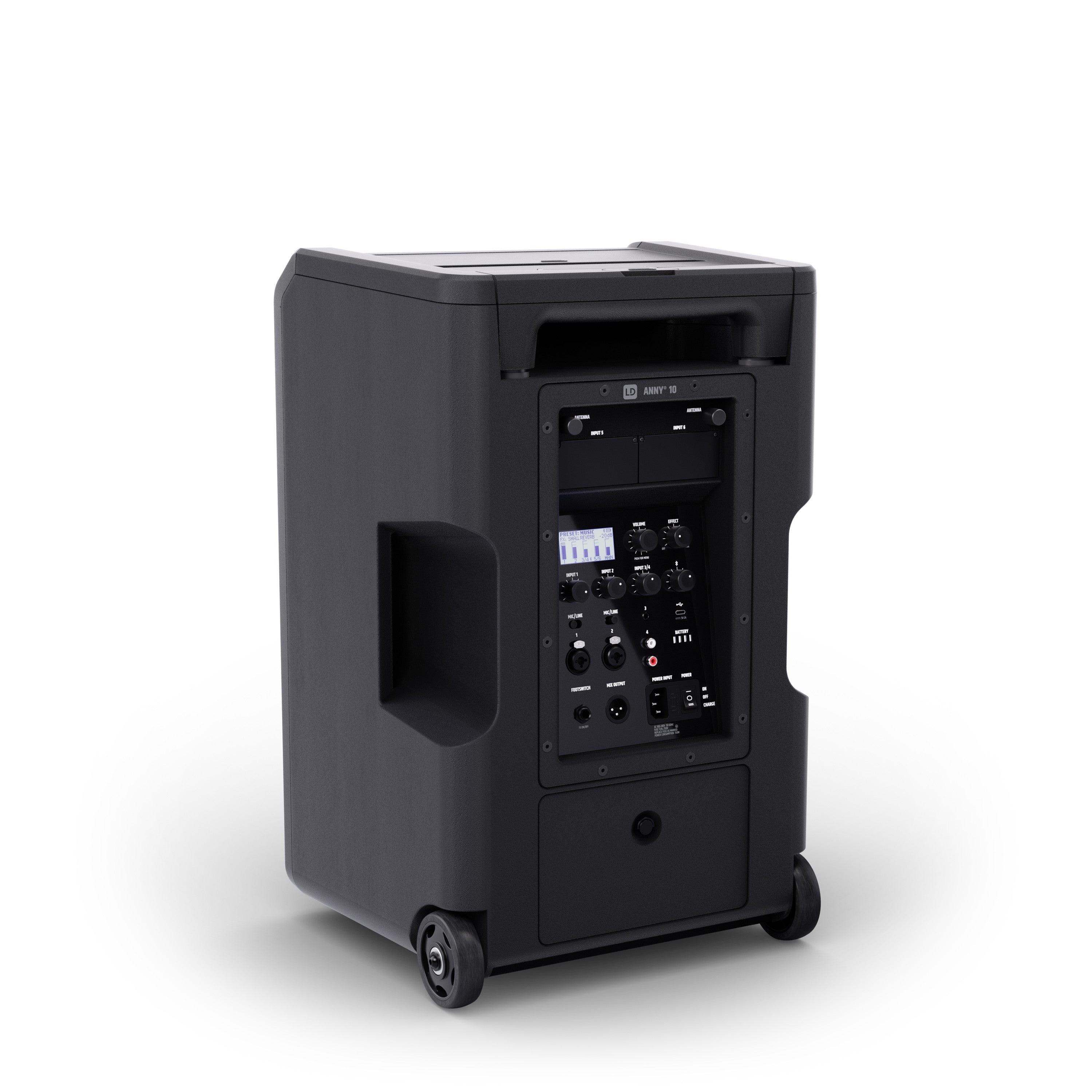 LD Systems ANNY 10 Battery-Powered Bluetooth 10 PA Speaker