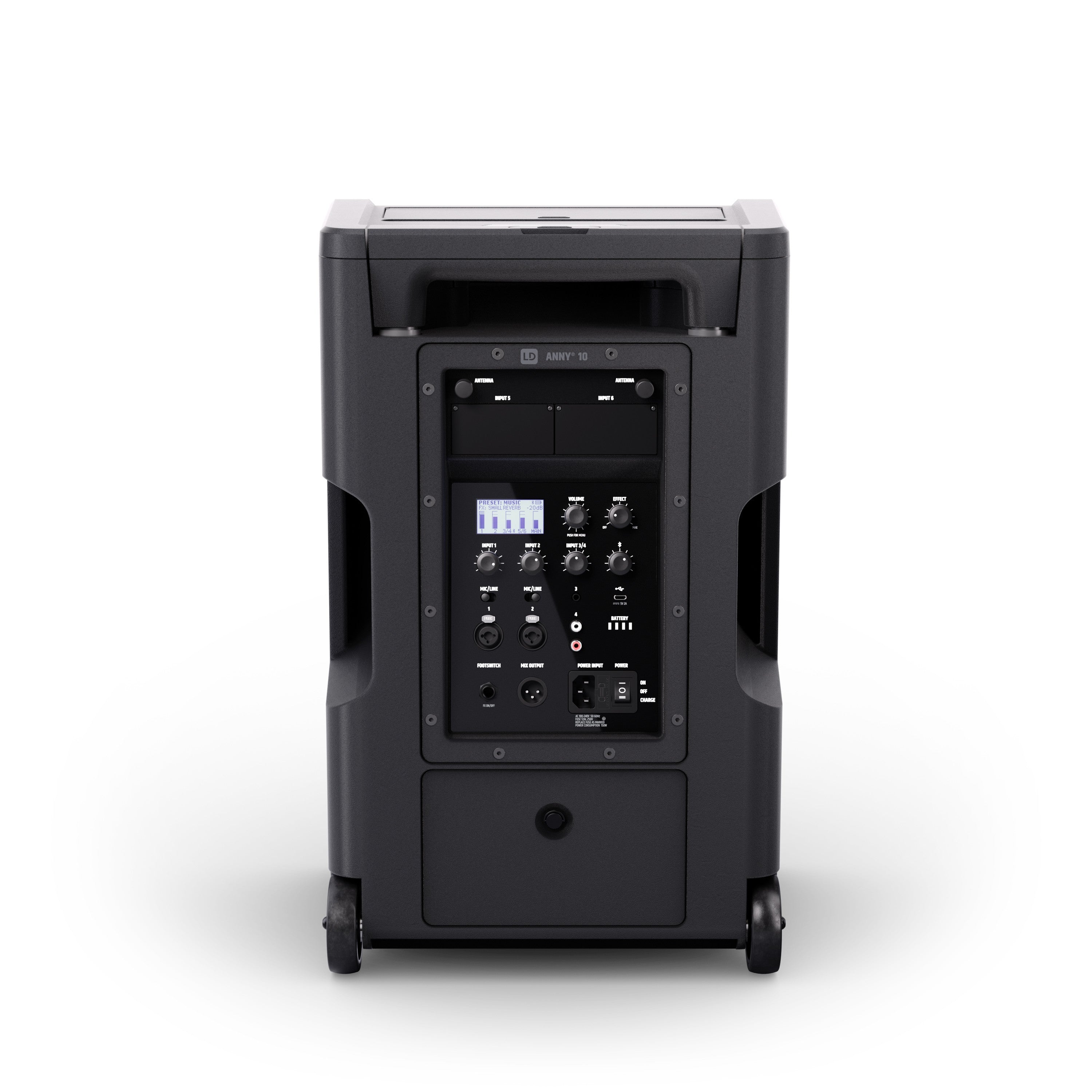 LD Systems ANNY 10 Battery-Powered Bluetooth 10 PA Speaker