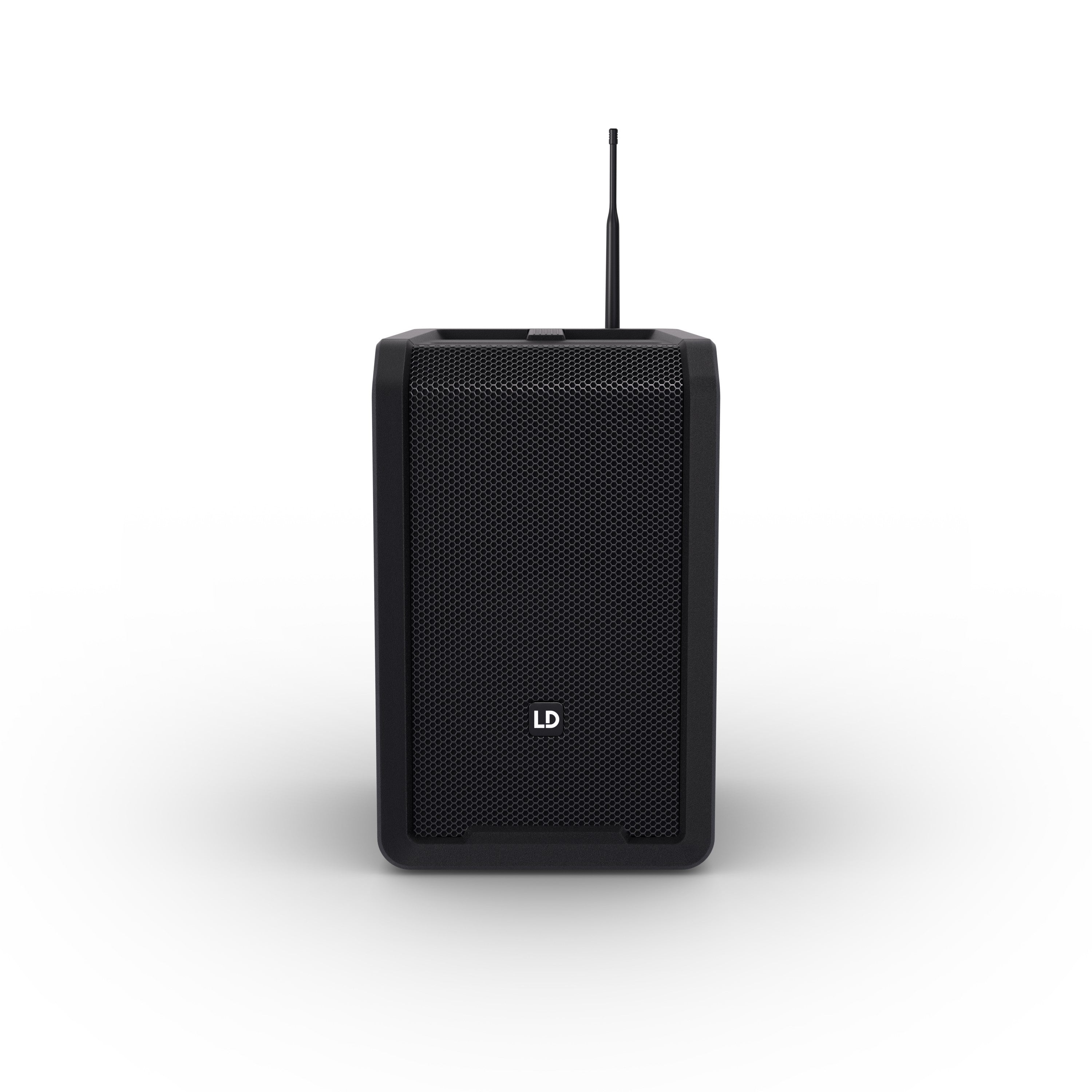 LD Systems LDANNY8HHDB47 ANNY 8 Portable 8 Battery-Powered Bluetooth PA Speaker with Handheld Wireless Mic (Black)