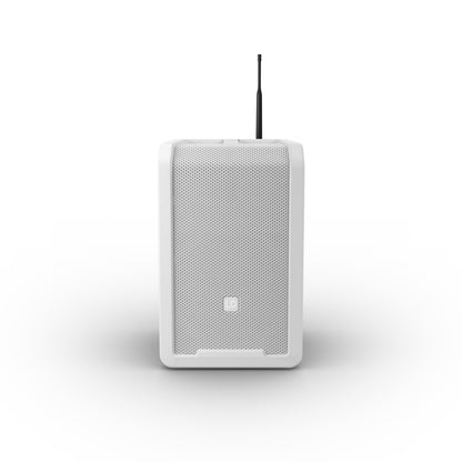 LD Systems LDANNY8HHDB47 ANNY 8 Portable 8 Battery-Powered Bluetooth PA Speaker with Handheld Wireless Mic (White)