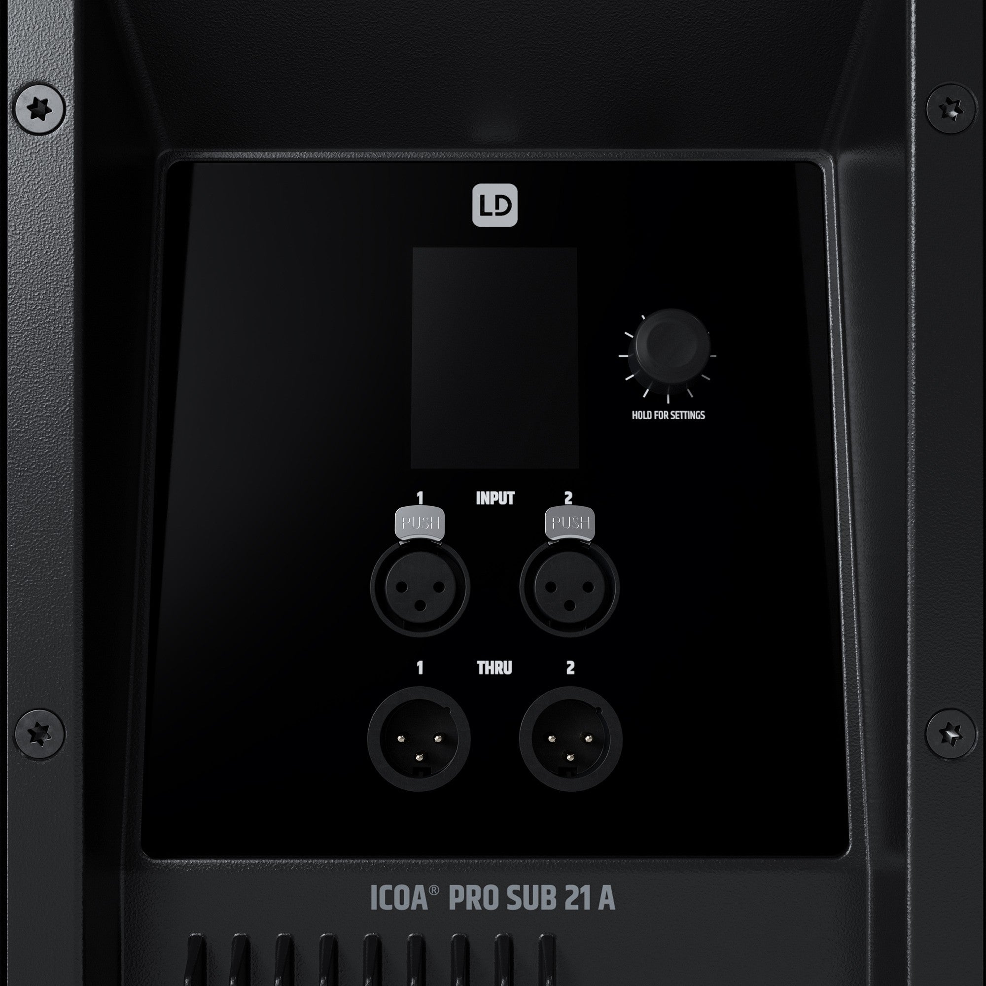 LD System ICOA PRO SUB 21 A Powered 21 High-Performance Bass Reflex PA Subwoofer