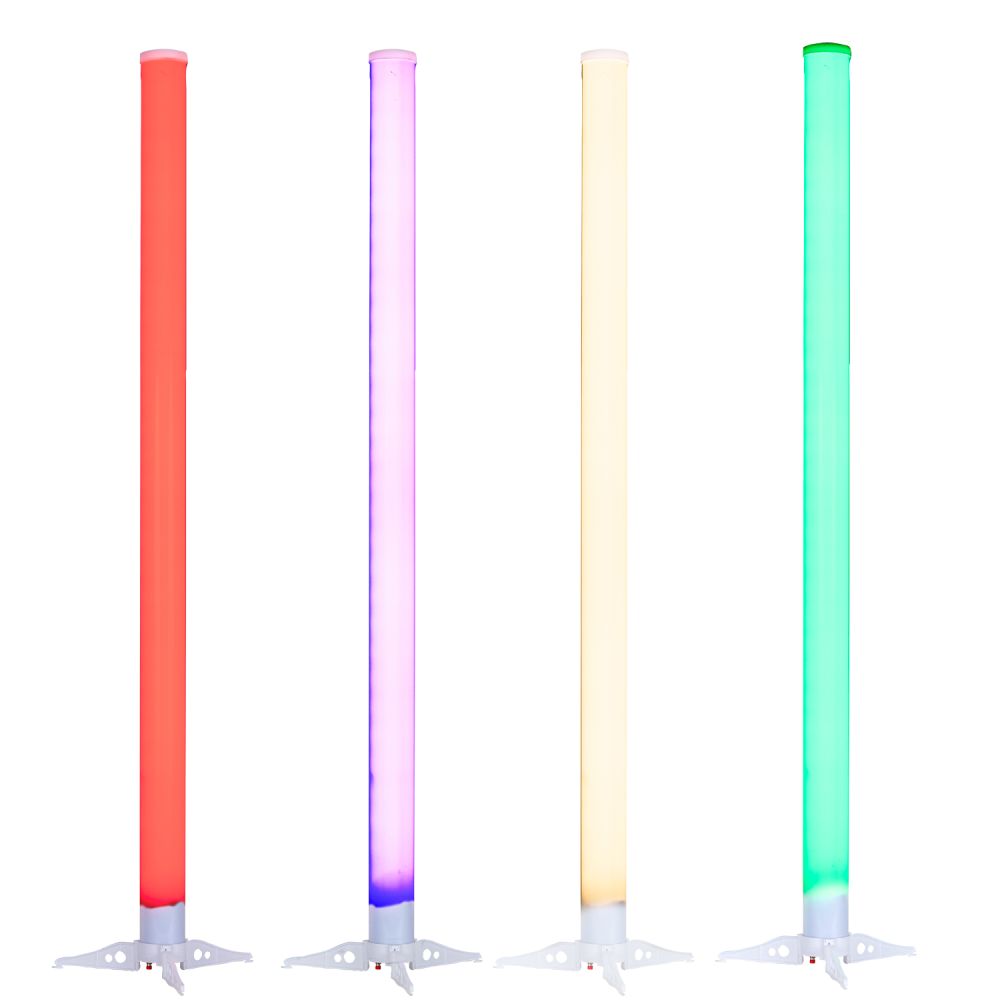 Eliminator Lighting LED BP Tubes 4 Pak and Rechargeable Battery Kit