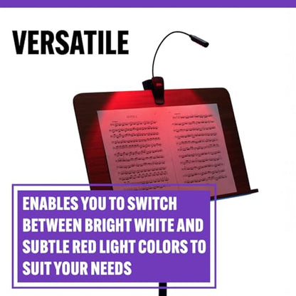 On Stage LED2214 USB-Rechargeable Sheet Music Light
