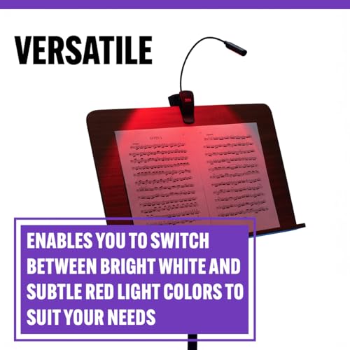 On Stage LED2214 USB-Rechargeable Sheet Music Light