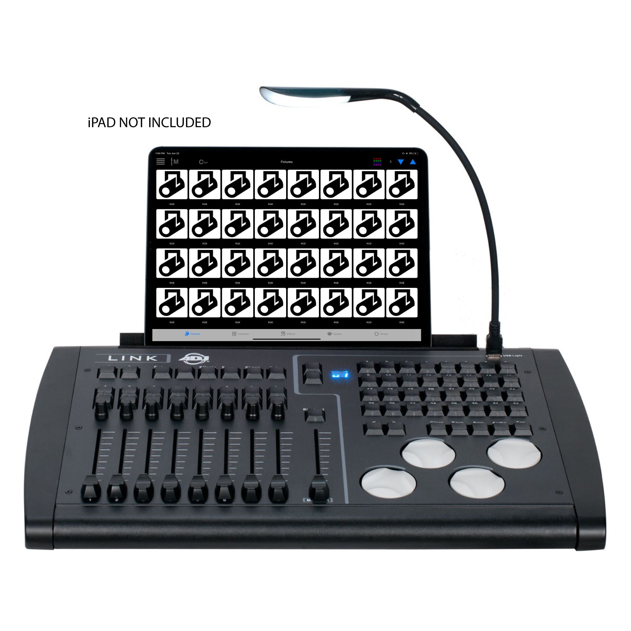American DJ LINK 4-Universe DMX Hardware Controller