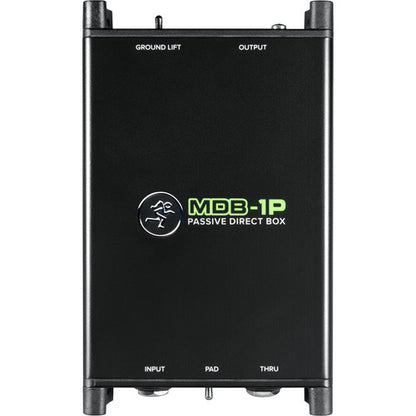 Mackie MDB-1P Passive Single Instrument Direct Box for Studio/Live Applications