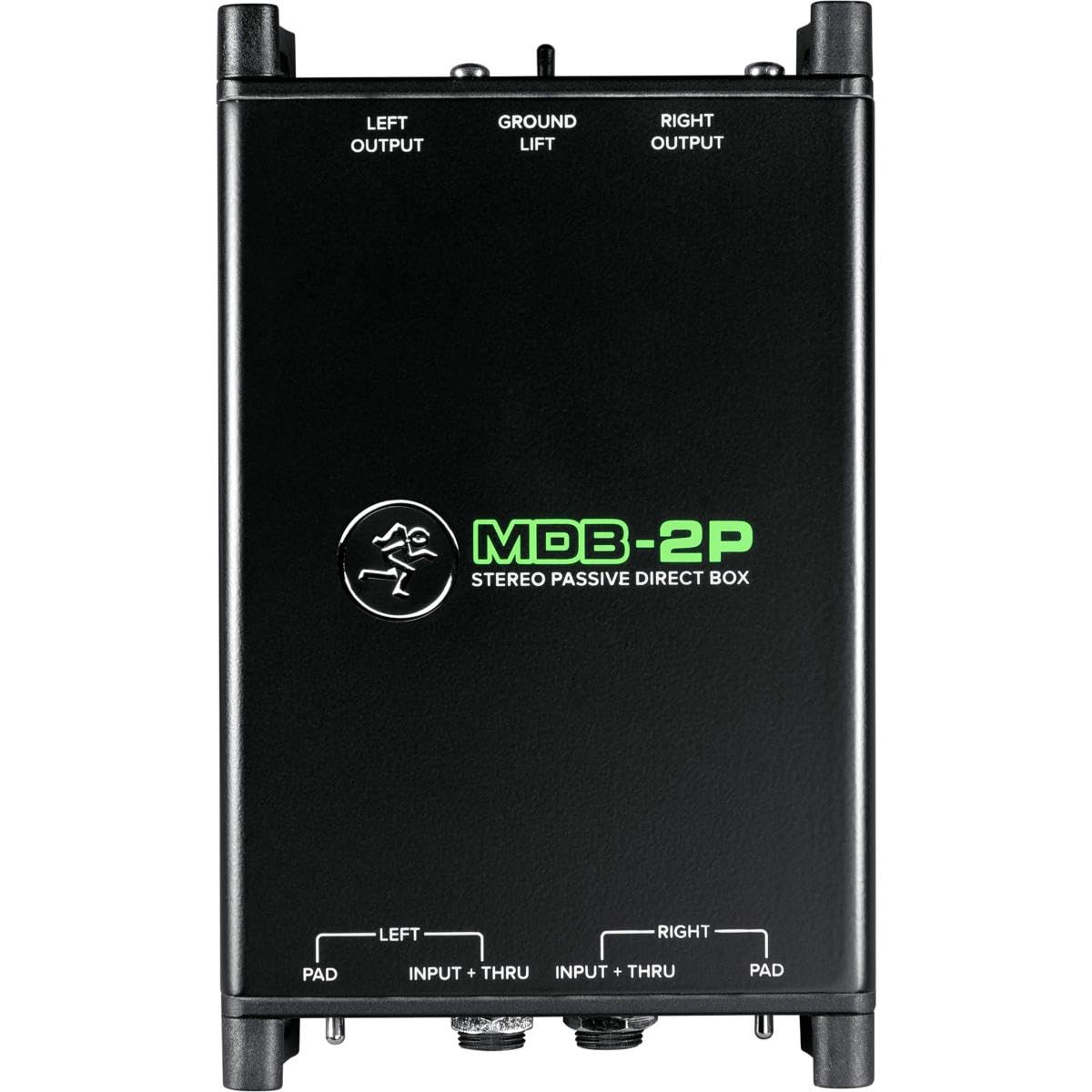 Mackie MDB-2P Dual Mono/Stereo Passive Direct Box for Studio/Live Applications
