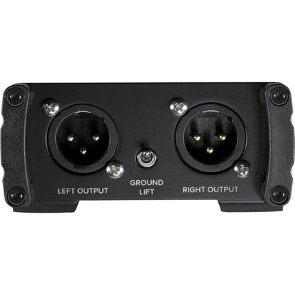 Mackie MDB-2P Dual Mono/Stereo Passive Direct Box for Studio/Live Applications