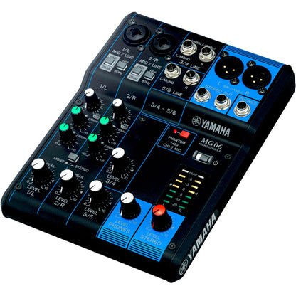 Yamaha MG06 6-input Stereo Mixer