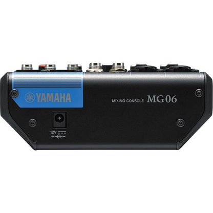 Yamaha MG06 6-input Stereo Mixer
