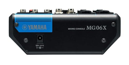 Yamaha MG06X 6-input Stereo Mixer w/ SPX Effects