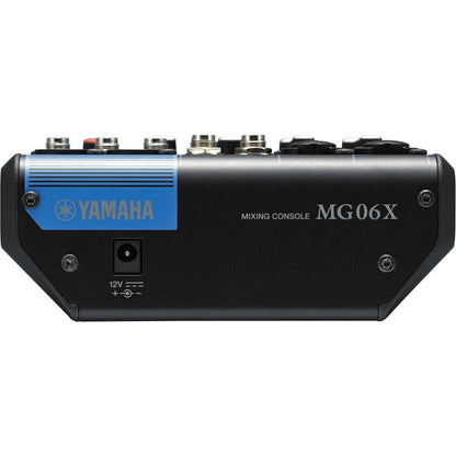 Yamaha MG06X 6-input Stereo Mixer w/ SPX Effects
