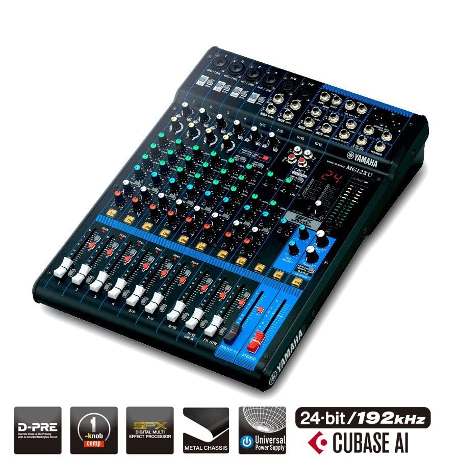 Yamaha MG12 12-input Stereo Mixer