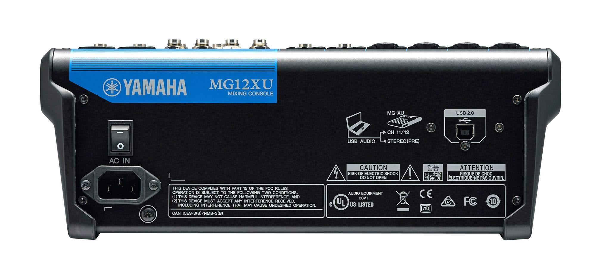 Yamaha MG12XU 12-input Stereo Mixer w/ SPX Effects