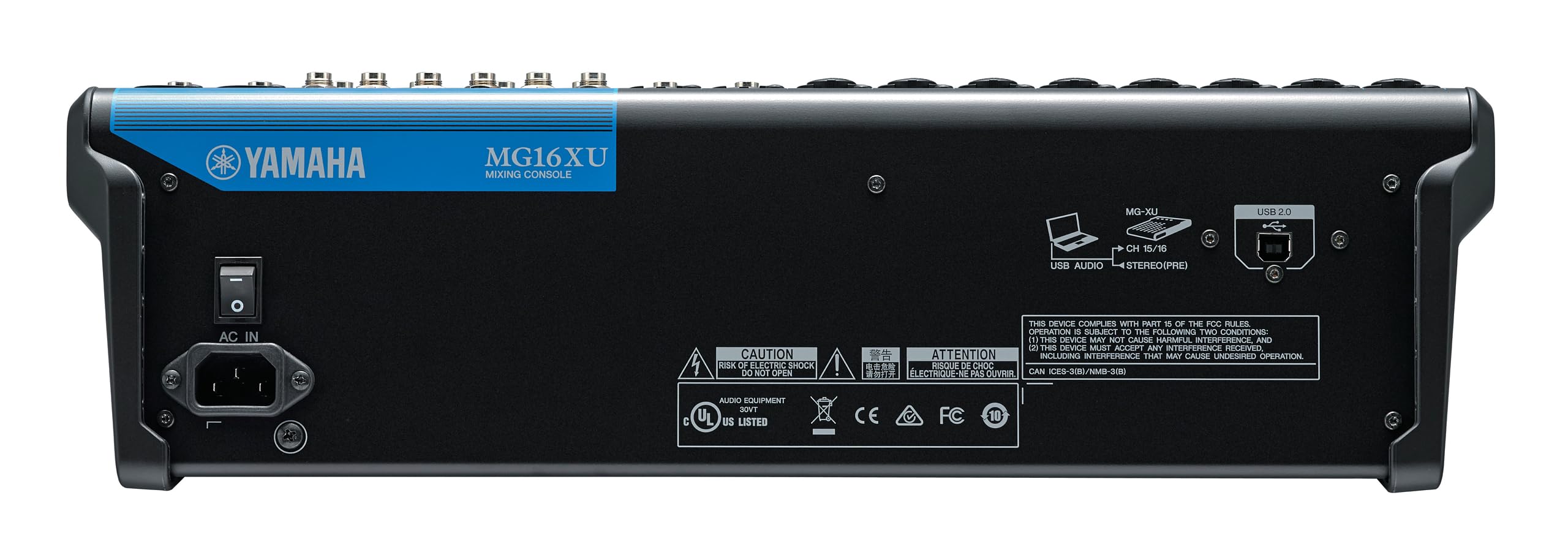 Yamaha MG16XU 16-input Stereo Mixer w/ SPX Effects