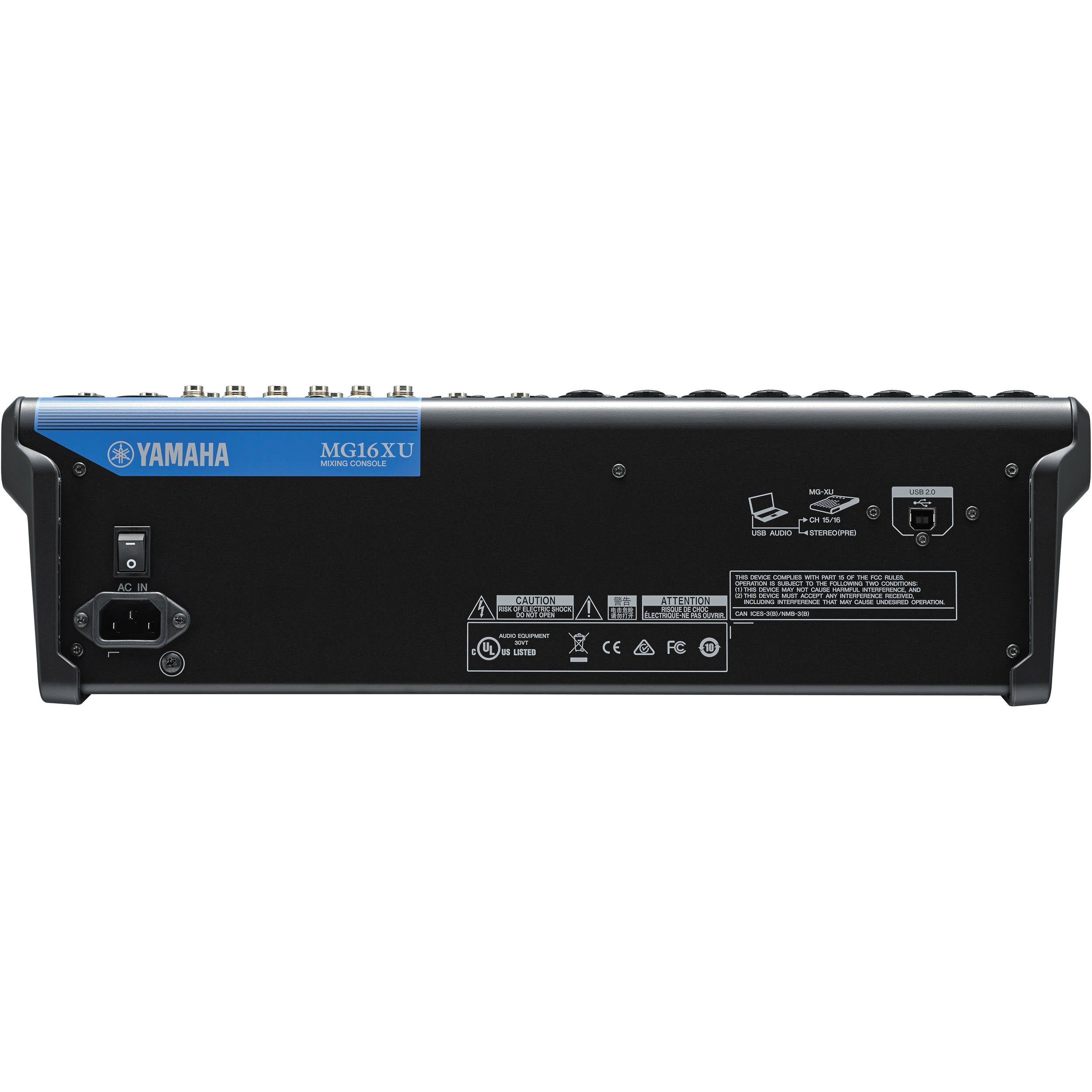 Yamaha MG16XU 16-input Stereo Mixer w/ SPX Effects