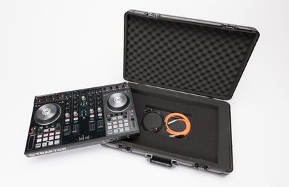 Magma MGA41101 Carry-Lite DJ-Case XL Plus Universal Lightweight DJ Case w/ Foam Interior
