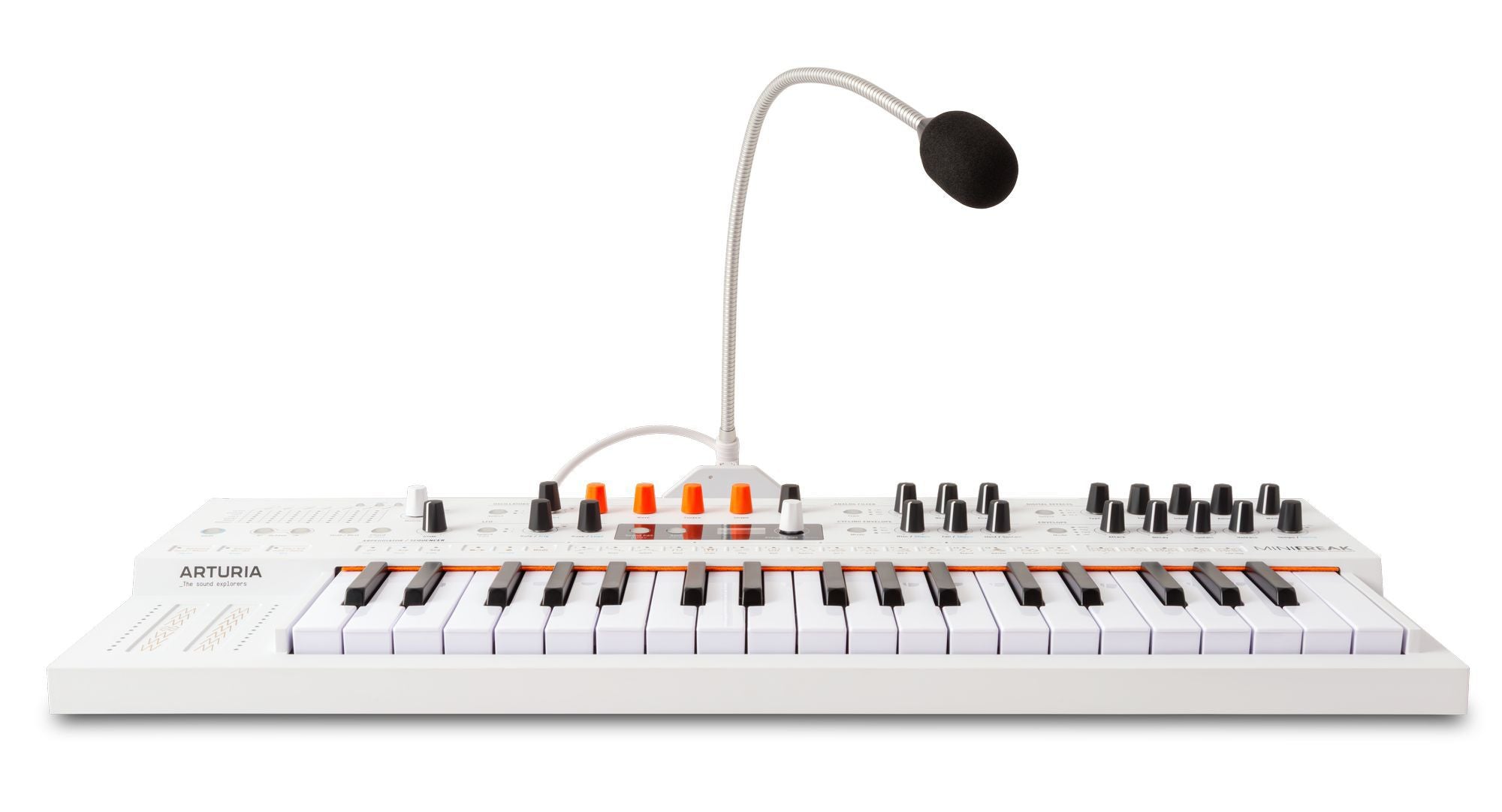 Arturia MiniFreak Vocoder 6-Voice Spontaneous Algorithmic Synthesizer with Gooseneck Microphone