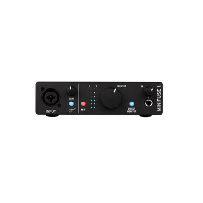 Arturia MiniFuse 1 Black 1x Combo Input USB-C Audio Interface