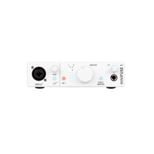 Arturia MiniFuse 1 White 1x Combo Input USB-C Audio Interface