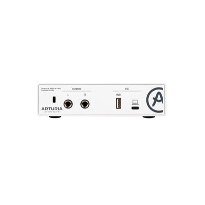 Arturia MiniFuse 1 White 1x Combo Input USB-C Audio Interface