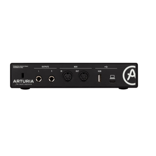Arturia MiniFuse 2 Black 2x Combo Input USB-C Audio Interface