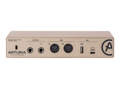 Arturia MINIFUSE2-CHAMPAGNE 2x Combo Input USB-C Audio Interface