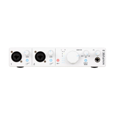 Arturia MiniFuse 2 White 2x Combo Input USB-C Audio Interface