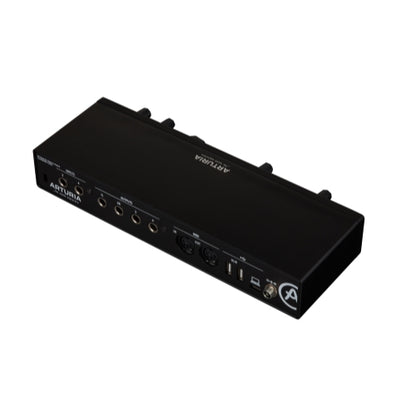 Arturia MiniFuse 4 Portable 4x4 USB Type-C Audio/MIDI Interface (Black)