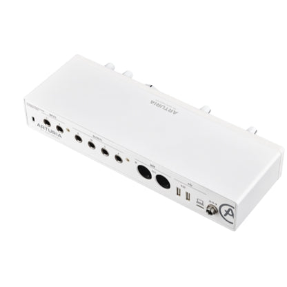 Arturia MiniFuse 4 Portable 4x4 USB Type-C Audio/MIDI Interface (White)