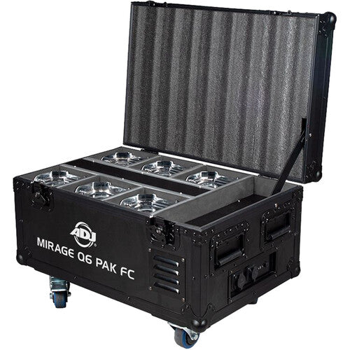 American DJ Mirage Q6 PAK with Charging Case (6-Pack)