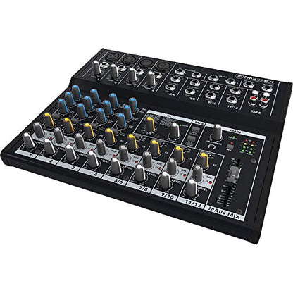 Mackie Mix12FX Rugged Portable 12-Channel Compact Mixer w/ FX