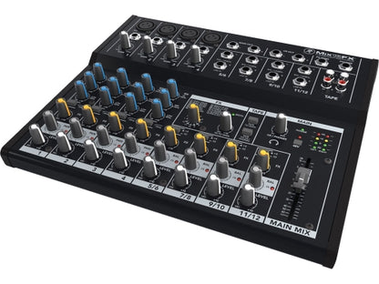 Mackie Mix12FX Rugged Portable 12-Channel Compact Mixer w/ FX