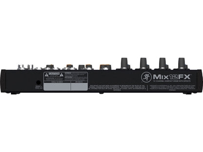 Mackie Mix12FX Rugged Portable 12-Channel Compact Mixer w/ FX