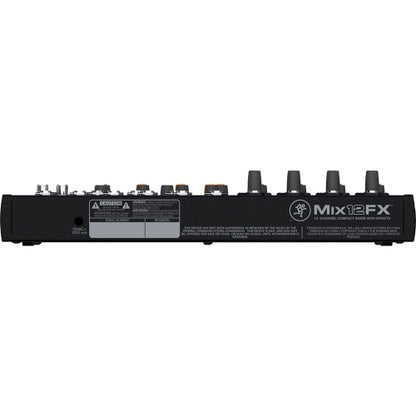 Mackie Mix12FX Rugged Portable 12-Channel Compact Mixer w/ FX