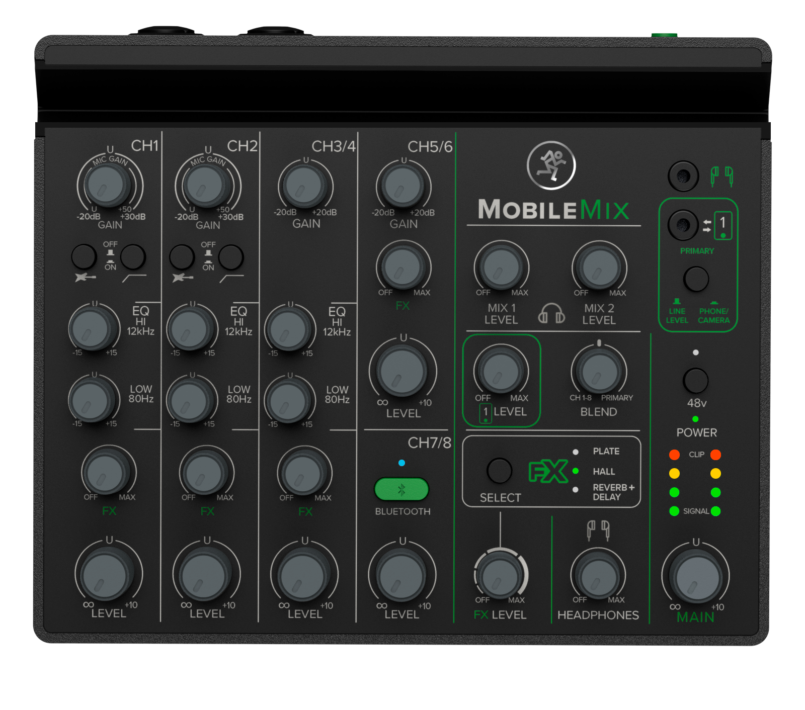 Mackie MobileMix 8-Channel Live Sound and Streaming Mixer