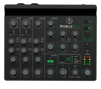 Mackie MobileMix 8-Channel Live Sound and Streaming Mixer