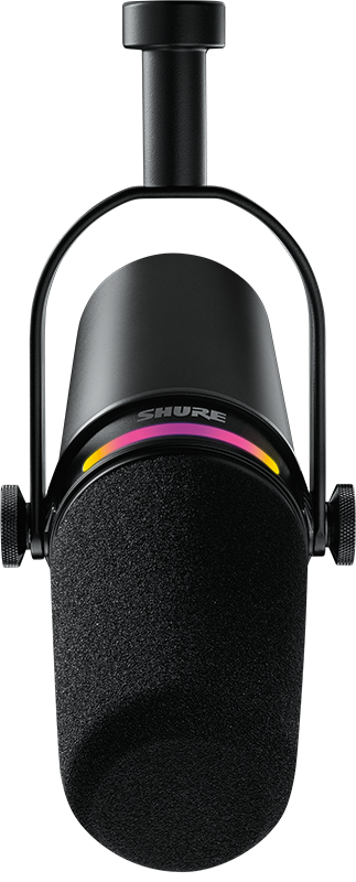 Shure MV7+ XLR/USB-C Dynamic Podcasting Microphone (Black)
