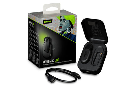 Shure MV-ONE-Z7 MoveMic One 1-Person Clip-On Wireless Microphone System for Mobile Devices