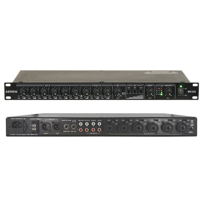 CAD Astatic MX12S 12 Channel Stereo Mixer - 1U Rack Mount