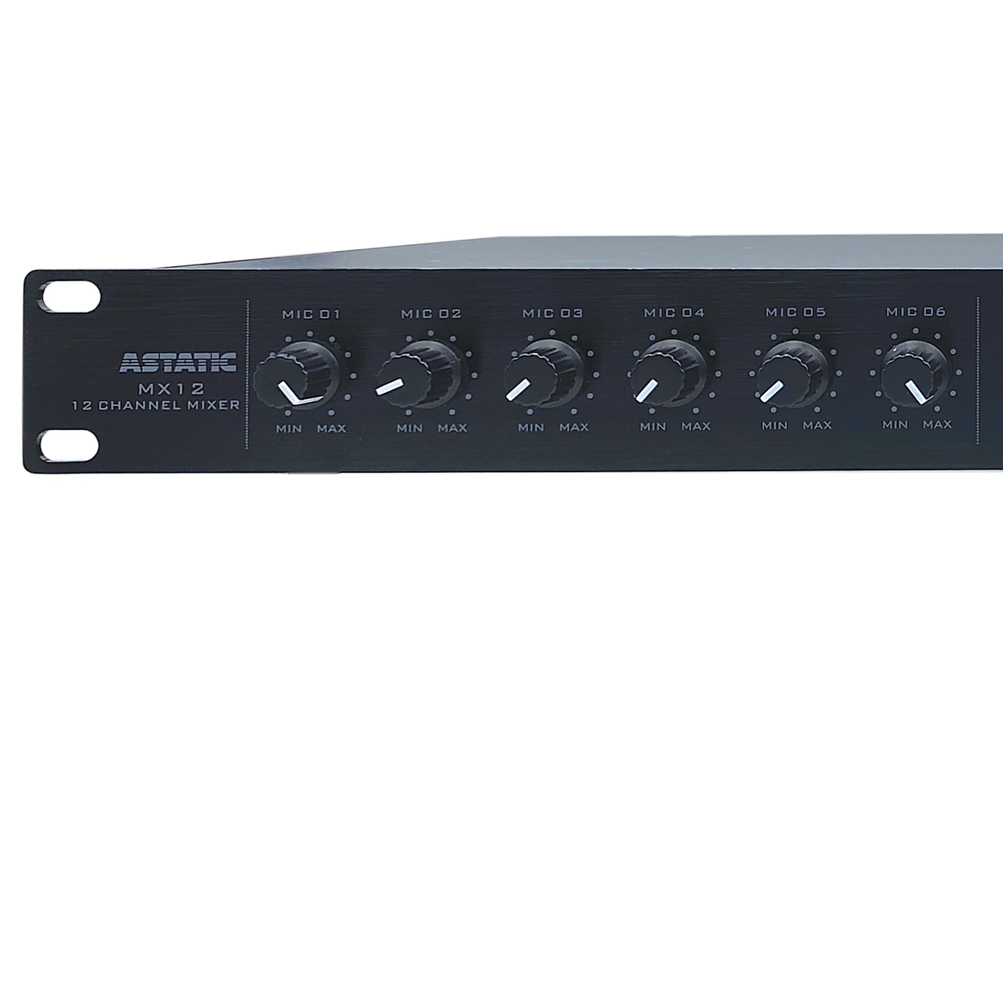 CAD Astatic MX12S 12 Channel Stereo Mixer - 1U Rack Mount