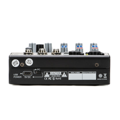 CAD MXU4-FX 4 channel mixer with USB interface and digital effects