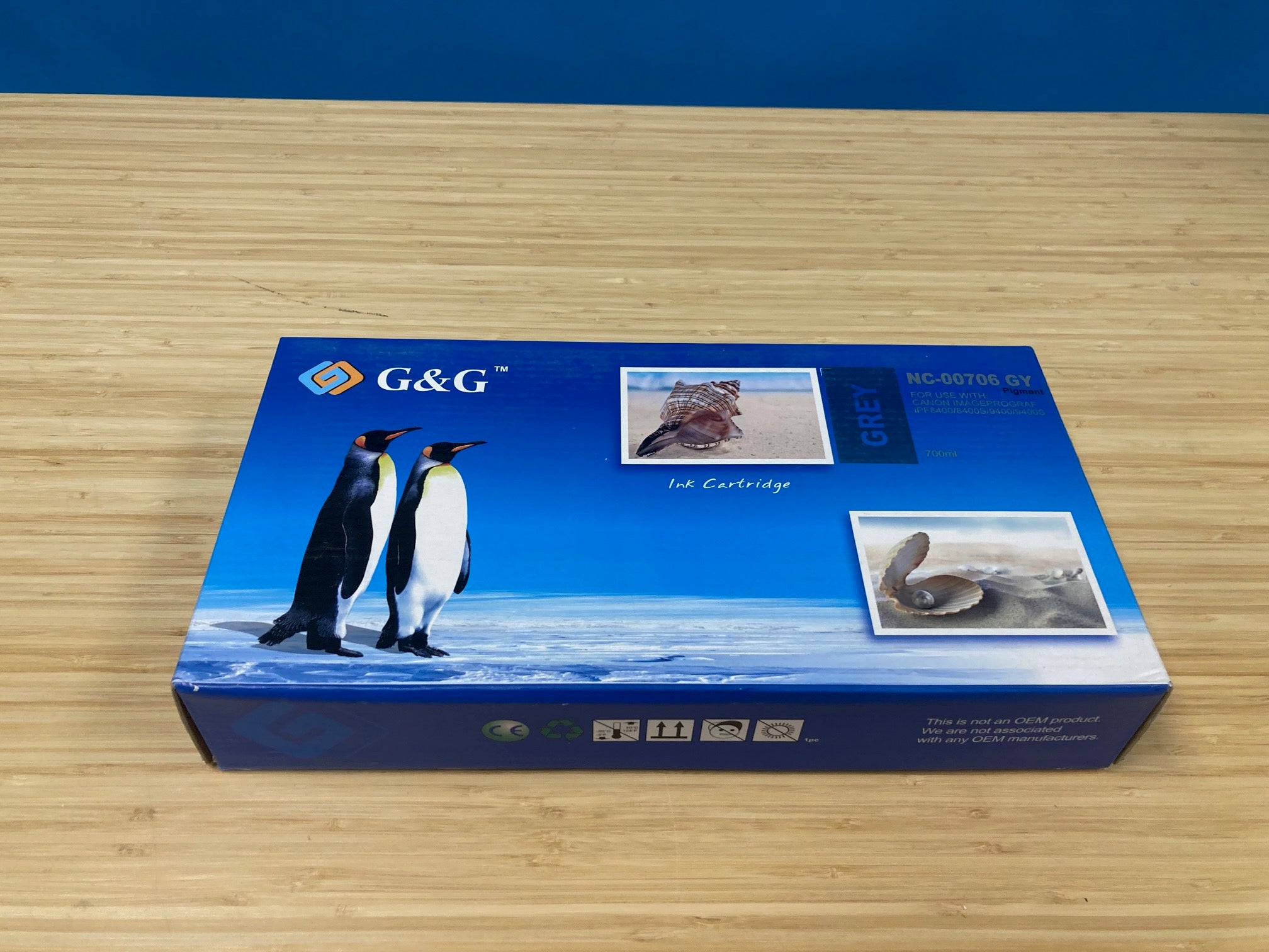 G&G NC00706 GY Grey Ink Cartridge