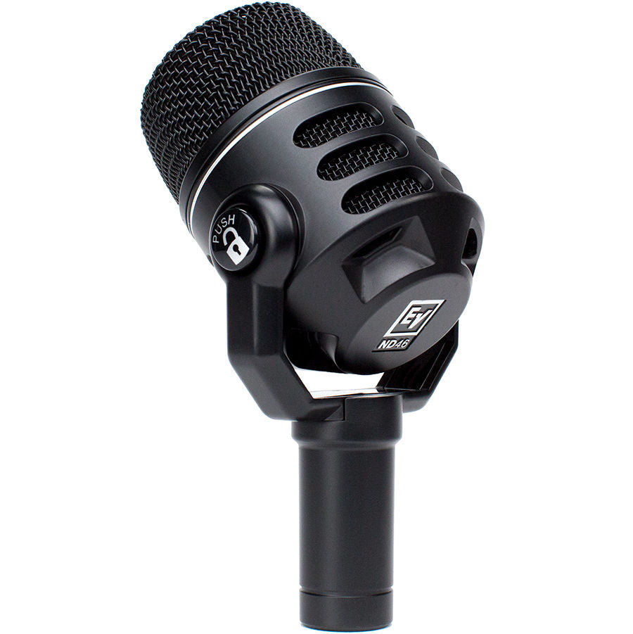 Electro Voice ND46 Dynamic Supercardioid Large Diaphragm Instrument Microphone