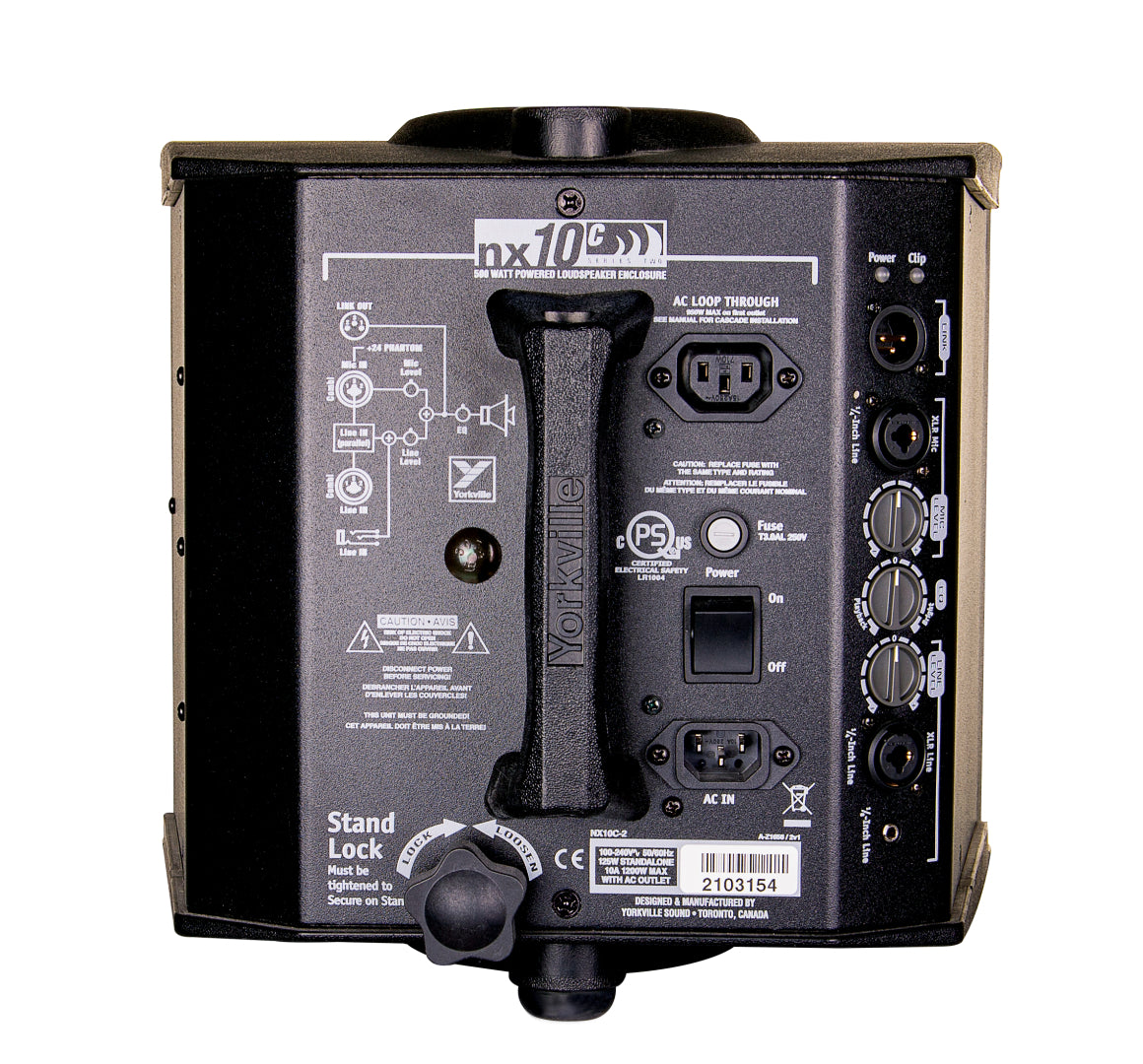 Yorkville NX10C-2 NX 10” Powered Loudspeaker