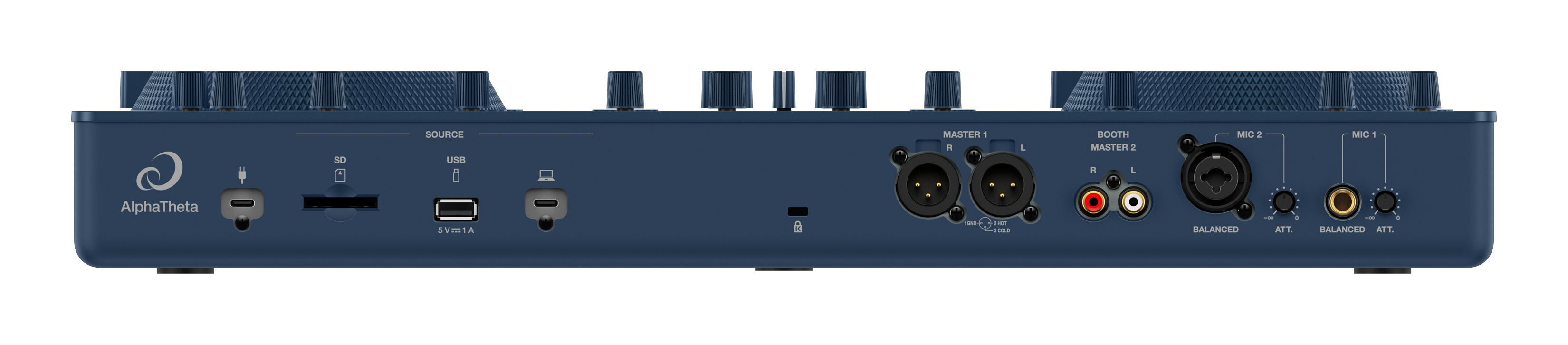 AlphaTheta OMNIS-DUO All In One Portable DJ System