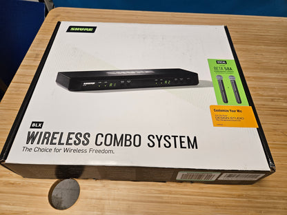 Shure BLX288/B58-H9 Wireless Handheld Mic System