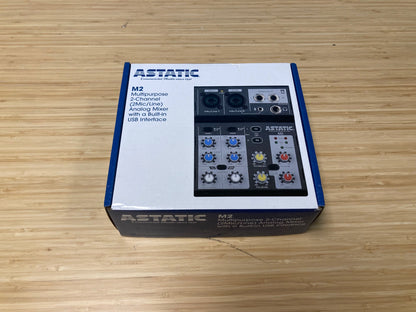 CAD Astatic M2 2-Channel Mixer with USB Interface